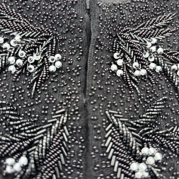 Rare Vintage 100% Cashmere Beaded Sweater Pringle of Scotland Women Sweater XS/S - Picture 8 of 16